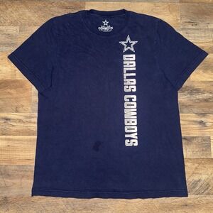Dallas Cowboys Authentic T Shirt Navy Size Small